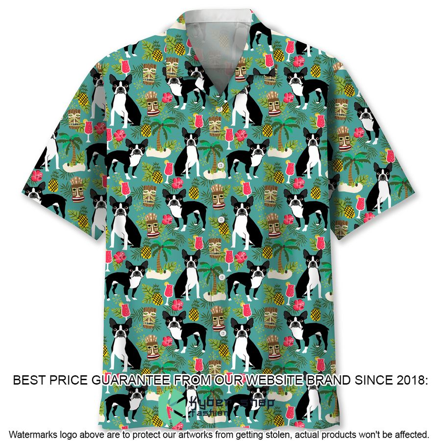 Boston Beach Hawaiian Shirt