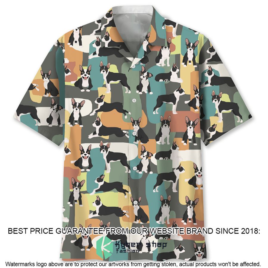 Boston Funny Color Hawaiian Shirt