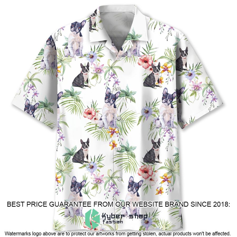 Boston Tropical Hawaiian Shirt word1