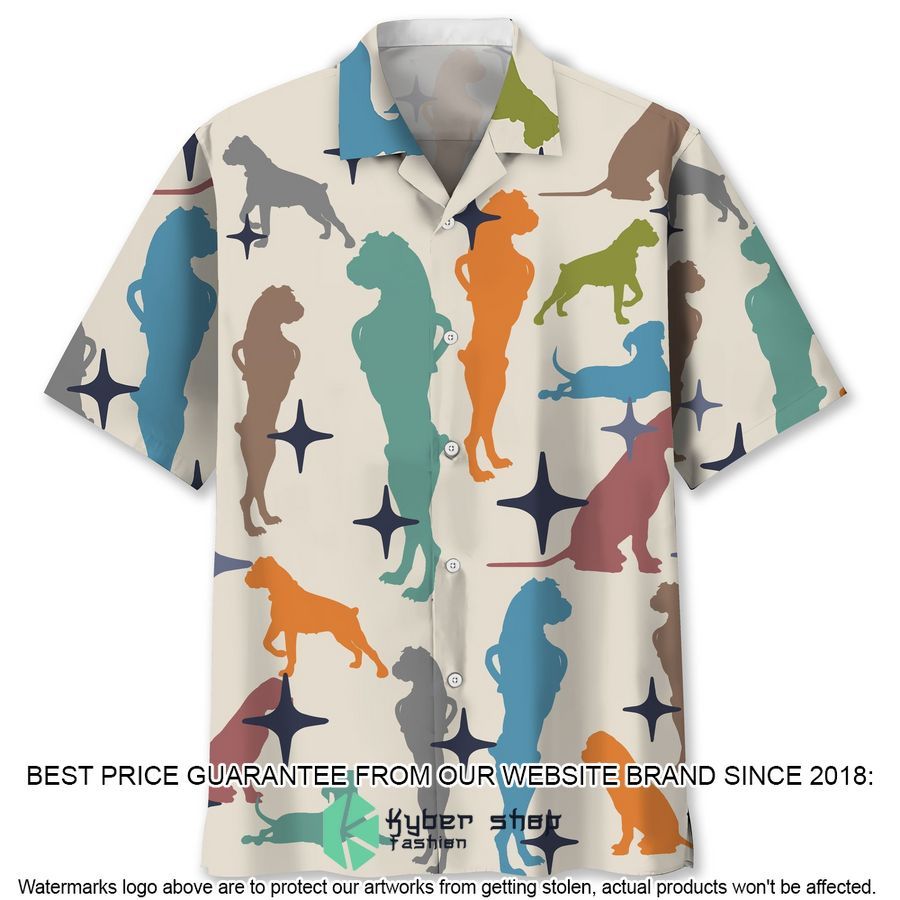 Boxer Colorful Hawaiian Shirt