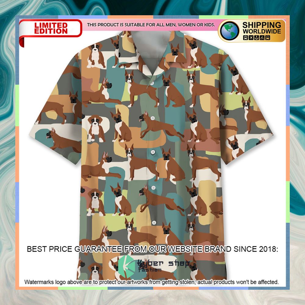 Boxer Funny Color Hawaiian Shirt 3 Boxer Funny Color Hawaiian Shirt word3