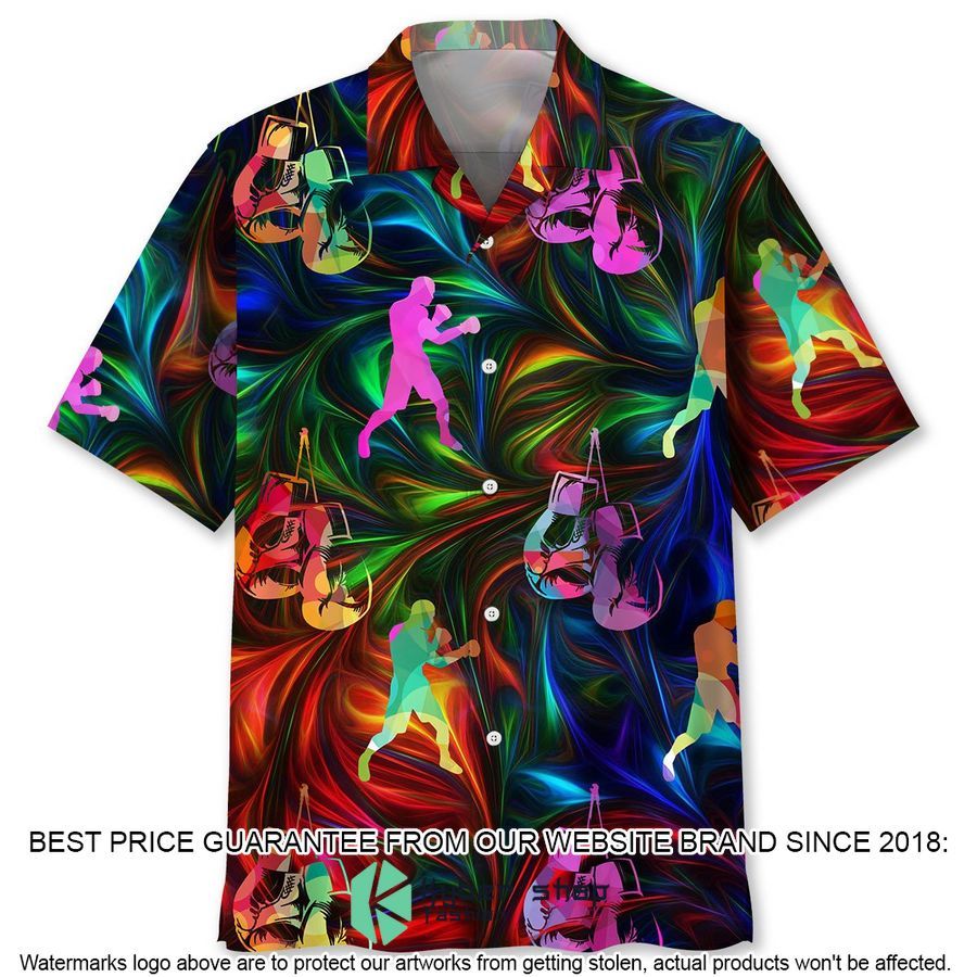 Boxing Color Hawaiian Shirt