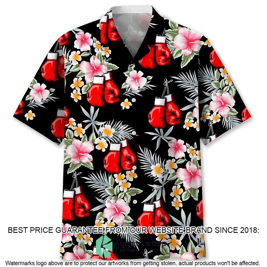 Boxing Flower Hawaiian Shirt