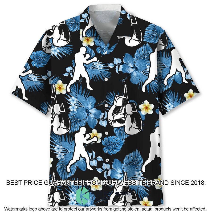 Boxing Flowers Hawaiian Shirt