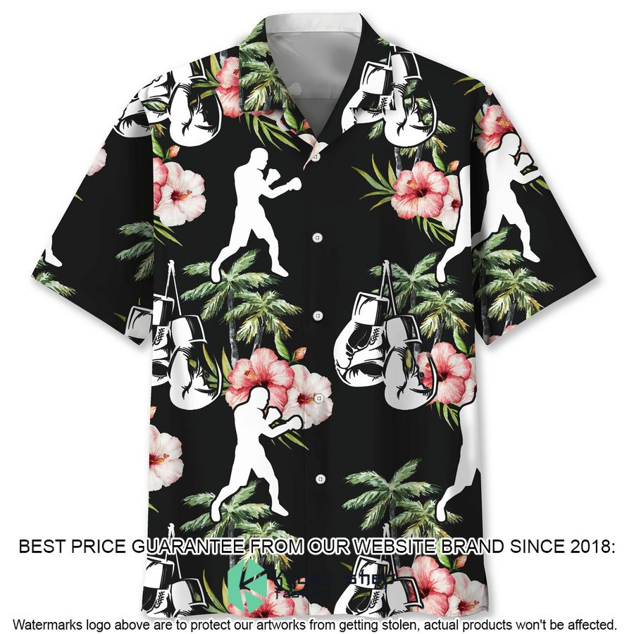 Boxing Nature Flower Hawaiian Shirt