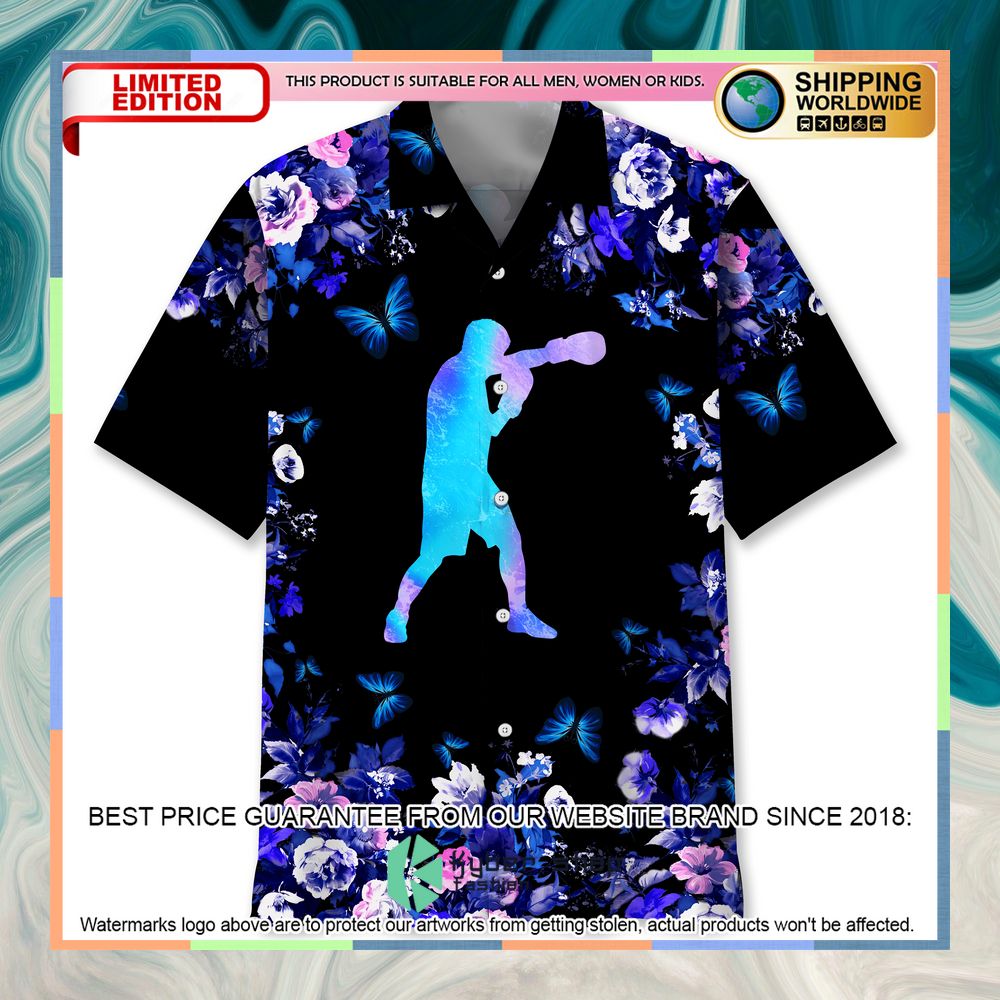 Boxing Nature Hawaiian Shirt 3 Boxing Nature Hawaiian Shirt word1