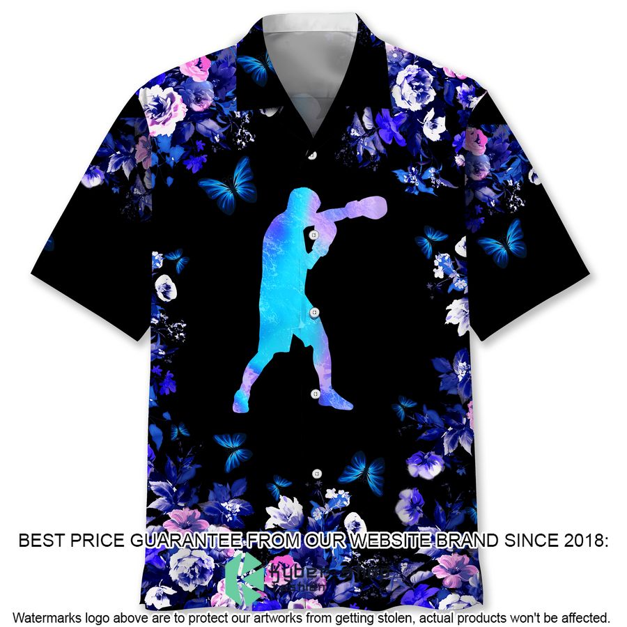 Boxing Nature Hawaiian Shirt word1
