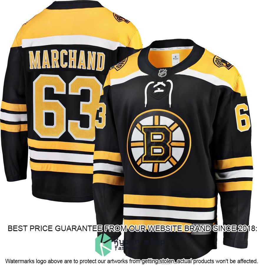 Brad Marchand Boston Bruins Breakaway Black Hockey Jersey 4 Brad Marchand Boston Bruins Breakaway Black Hockey Jersey word2