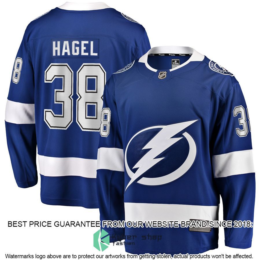 Brandon Hagel Tampa Bay Lightning Blue Hockey Jersey 4 Brandon Hagel Tampa Bay Lightning Blue Hockey Jersey word3