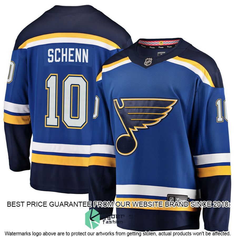 Brayden Schenn St. Louis Blues Breakaway Blue Hockey Jersey