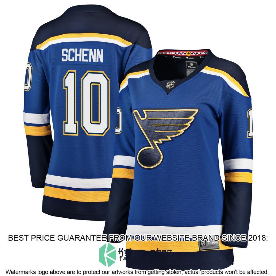 Brayden Schenn St. Louis Blues Women's Blue Hockey Jersey