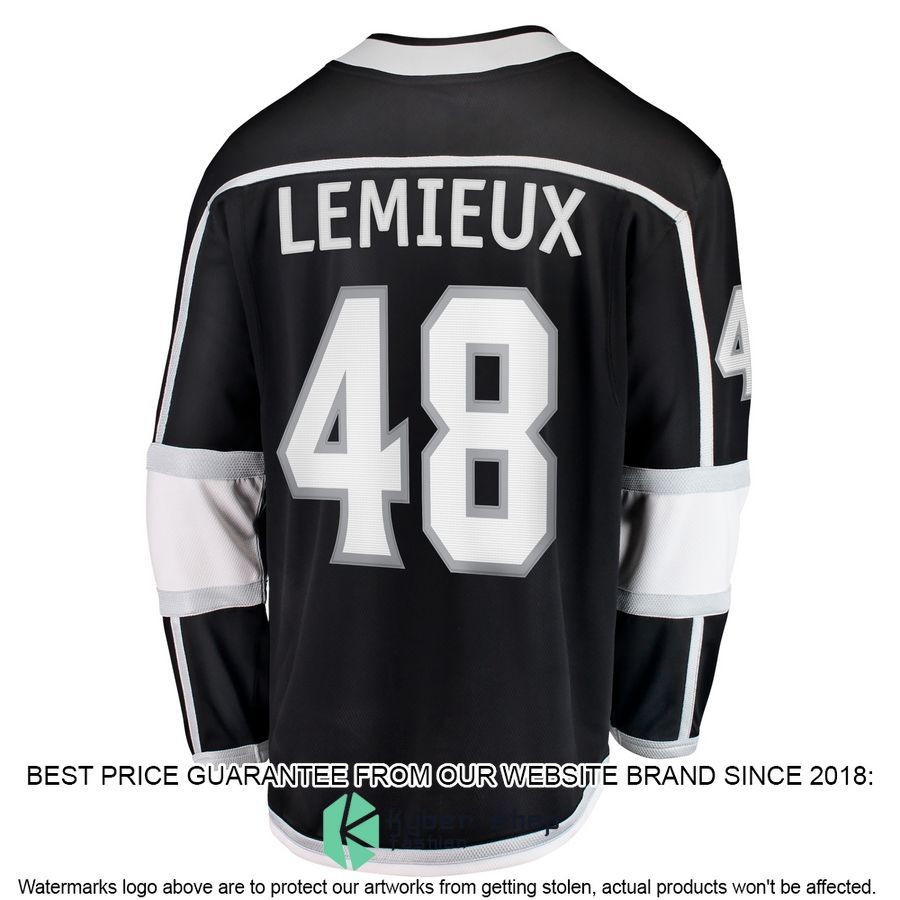 Brendan Lemieux Los Angeles Kings Black Hockey Jersey 3 Brendan Lemieux Los Angeles Kings Black Hockey Jersey word3