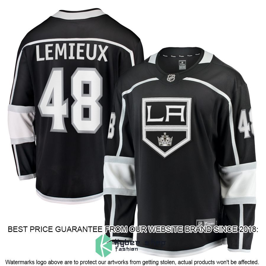Brendan Lemieux Los Angeles Kings Black Hockey Jersey 4 Brendan Lemieux Los Angeles Kings Black Hockey Jersey word3