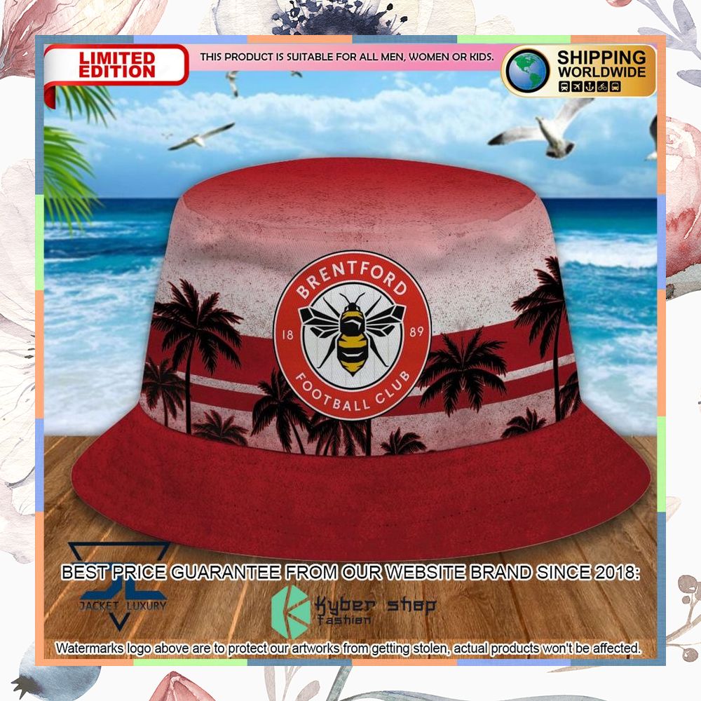 Brentford FC Bucket Hat 3 Brentford FC Bucket Hat word2