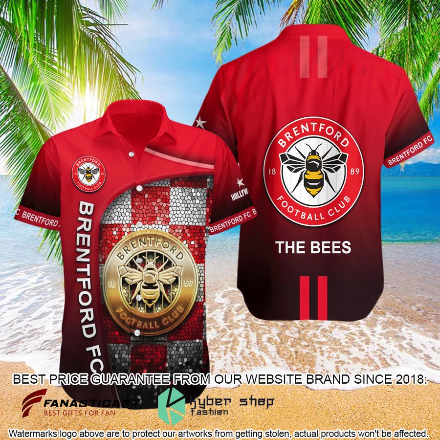 Brentford FC Hawaiian Shirt