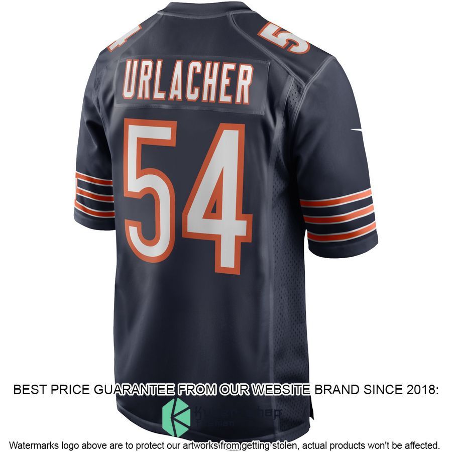 Brian Urlacher Chicago Bears Football Retired Navy Football Jersey 3 Brian Urlacher Chicago Bears Football Retired Navy Football Jersey word2