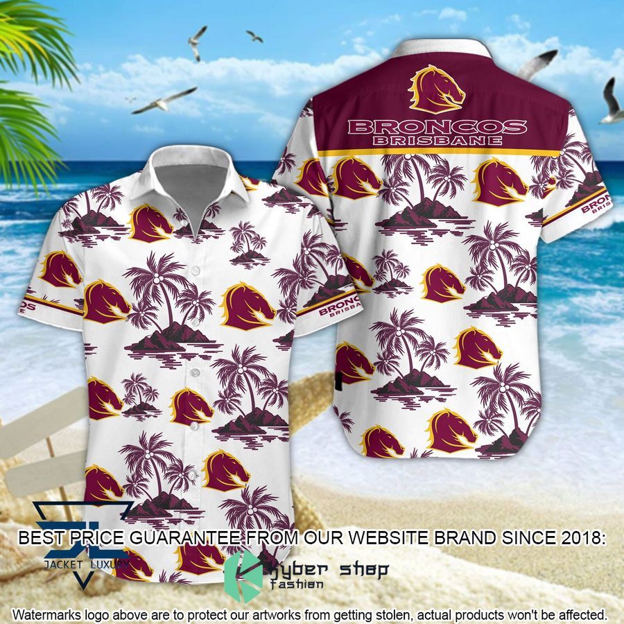 Brisbane Broncos Hawaiian Shirt, Shorts