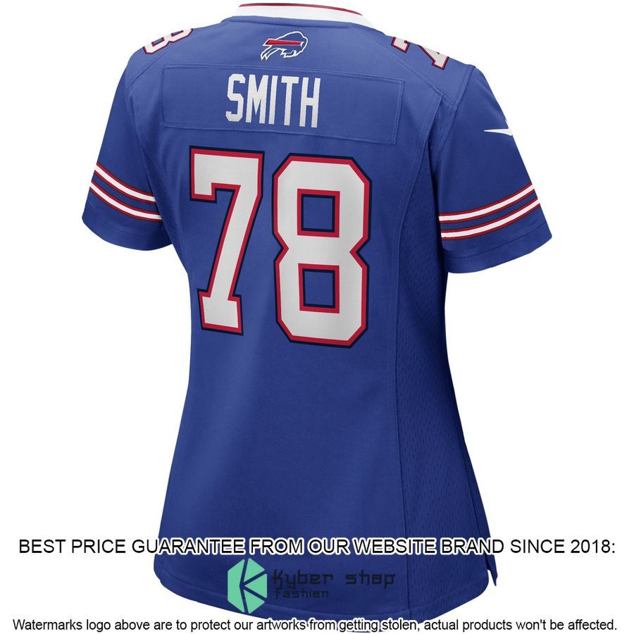 Bruce Smith Buffalo Bills Women's Royal Football Jersey 3 Bruce Smith Buffalo Bills Women's Royal Football Jersey word3