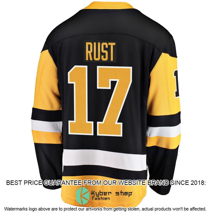 Bryan Rust Pittsburgh Penguins Home Black Hockey Jersey 3 Bryan Rust Pittsburgh Penguins Home Black Hockey Jersey word1