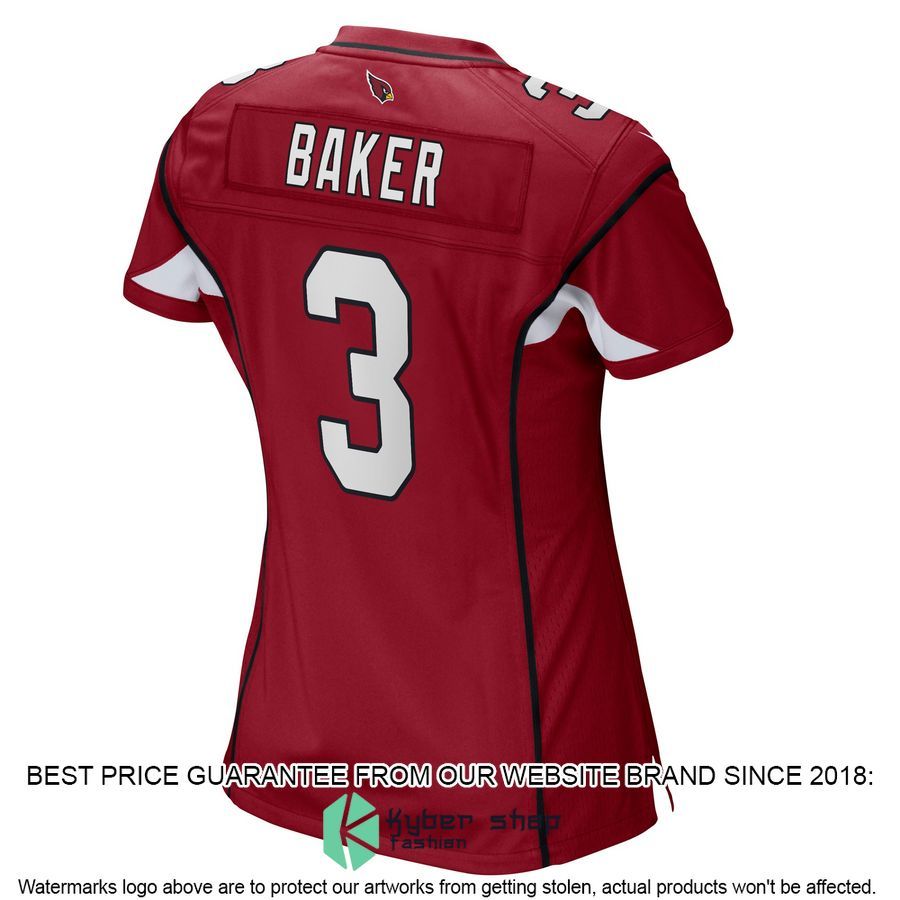 Budda Baker Arizona Cardinals Women's Cardinal Football Jersey 3 Budda Baker Arizona Cardinals Women's Cardinal Football Jersey word2