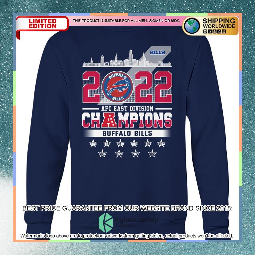 Buffalo Bills 2022 AFC East Division Champions Shirt, Hoodie 11 Buffalo Bills 2022 AFC East Division Champions Shirt, Hoodie word3