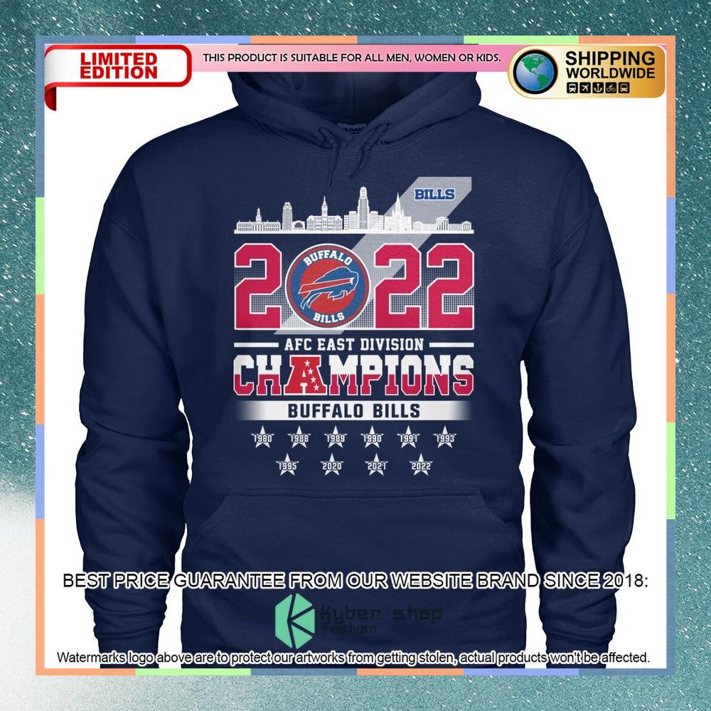 Buffalo Bills 2022 AFC East Division Champions Shirt, Hoodie 12 Buffalo Bills 2022 AFC East Division Champions Shirt, Hoodie word3