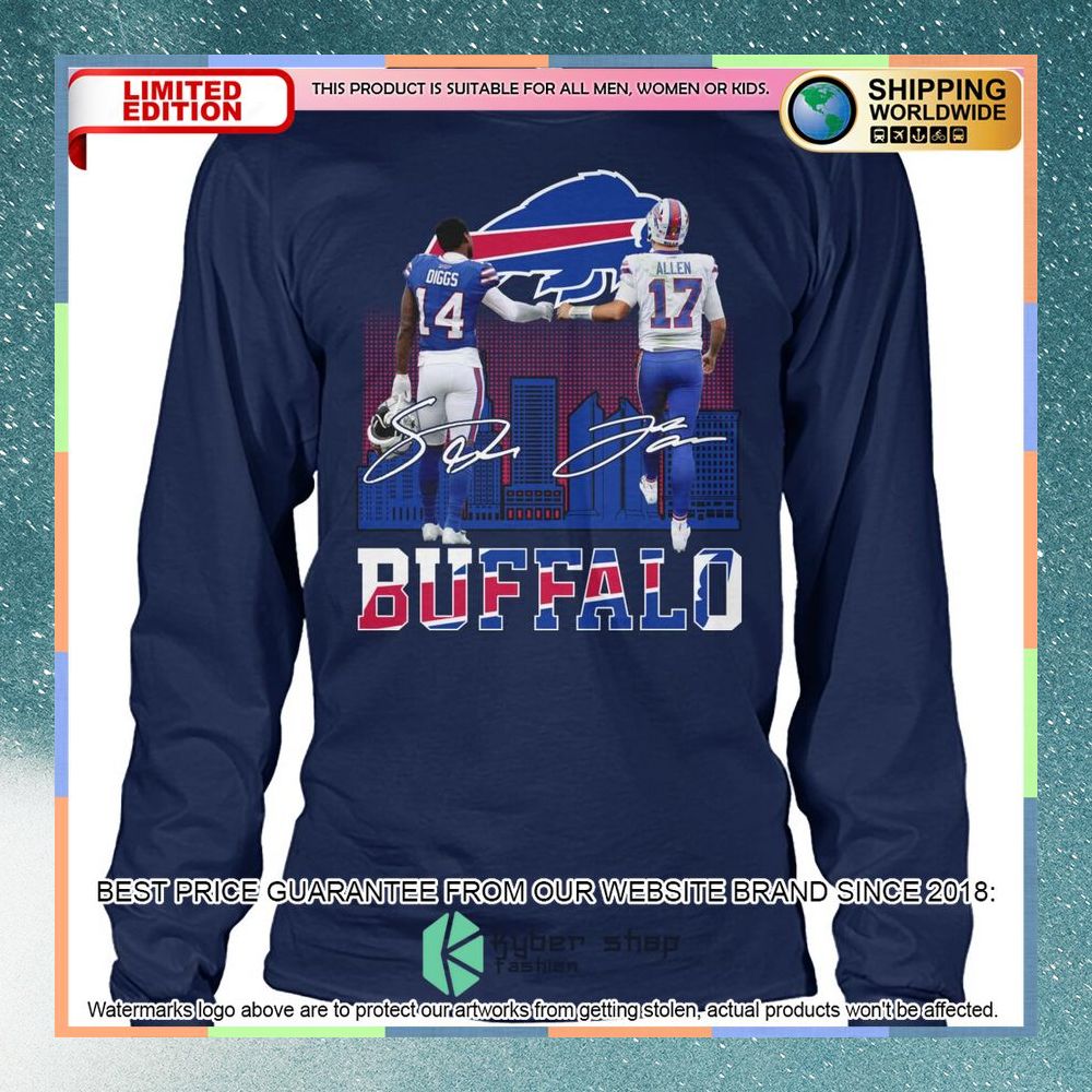 Buffalo Bills Josh Allen and Stefon Diggs Shirt, Hoodie 8 Buffalo Bills Josh Allen and Stefon Diggs Shirt, Hoodie word1