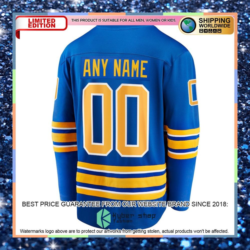 Buffalo Sabres 2020 21 Home Custom Royal Hockey Jersey 6 Buffalo Sabres 2020 21 Home Custom Royal Hockey Jersey word3