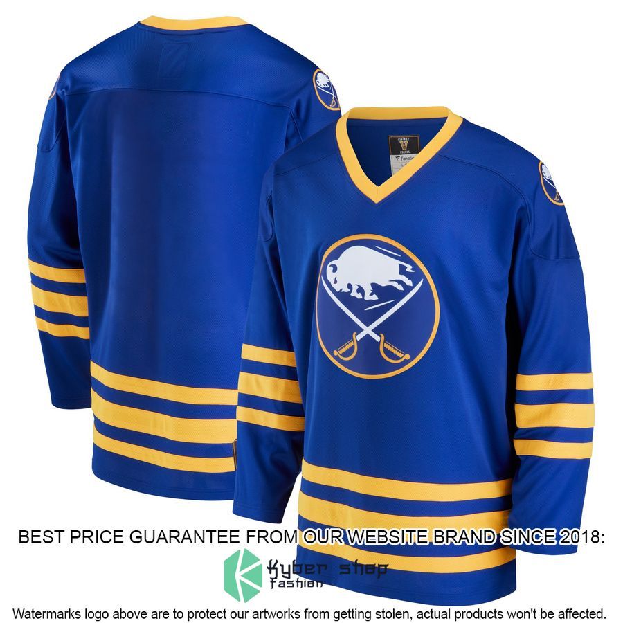 Buffalo Sabres Premier Heritage Royal Hockey Jersey