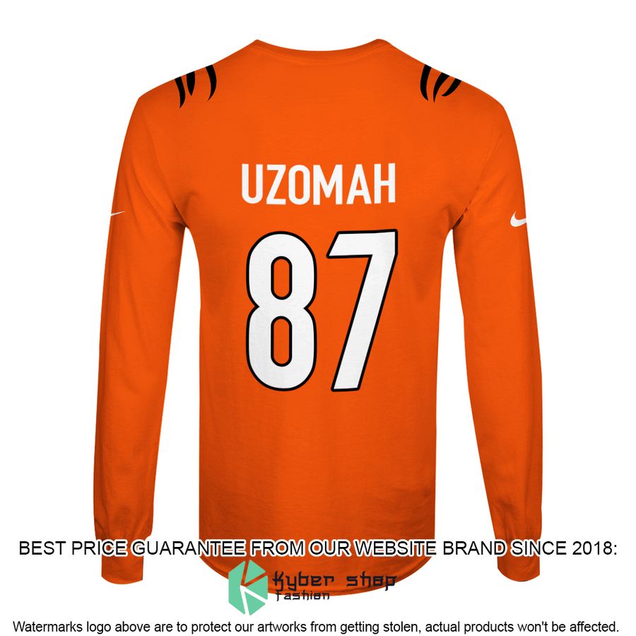 C. J. Uzomah 87 Cincinnati Bengals orange Shirt, Hoodie 6 C. J. Uzomah 87 Cincinnati Bengals orange Shirt, Hoodie word2
