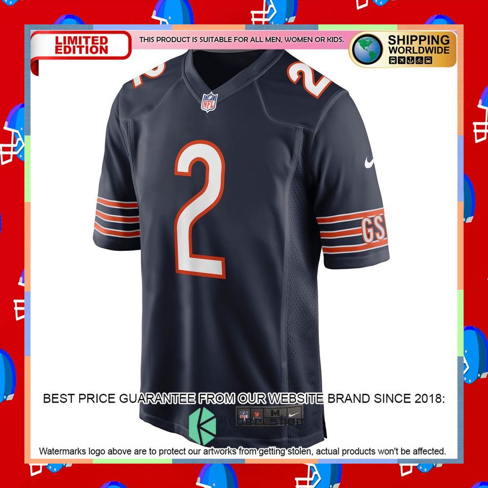 Cairo Santos Chicago Bears Navy Football Jersey 6 Cairo Santos Chicago Bears Navy Football Jersey word3