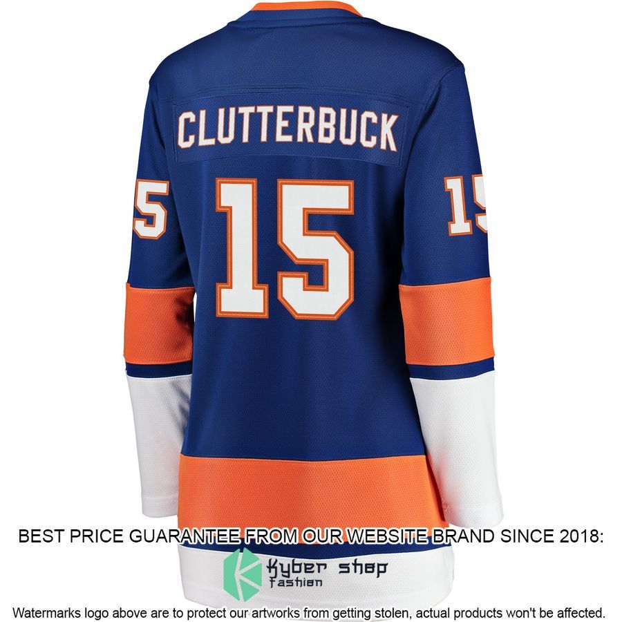 Cal Clutterbuck New York Islanders Women's Royal Hockey Jersey 3 Cal Clutterbuck New York Islanders Women's Royal Hockey Jersey word3