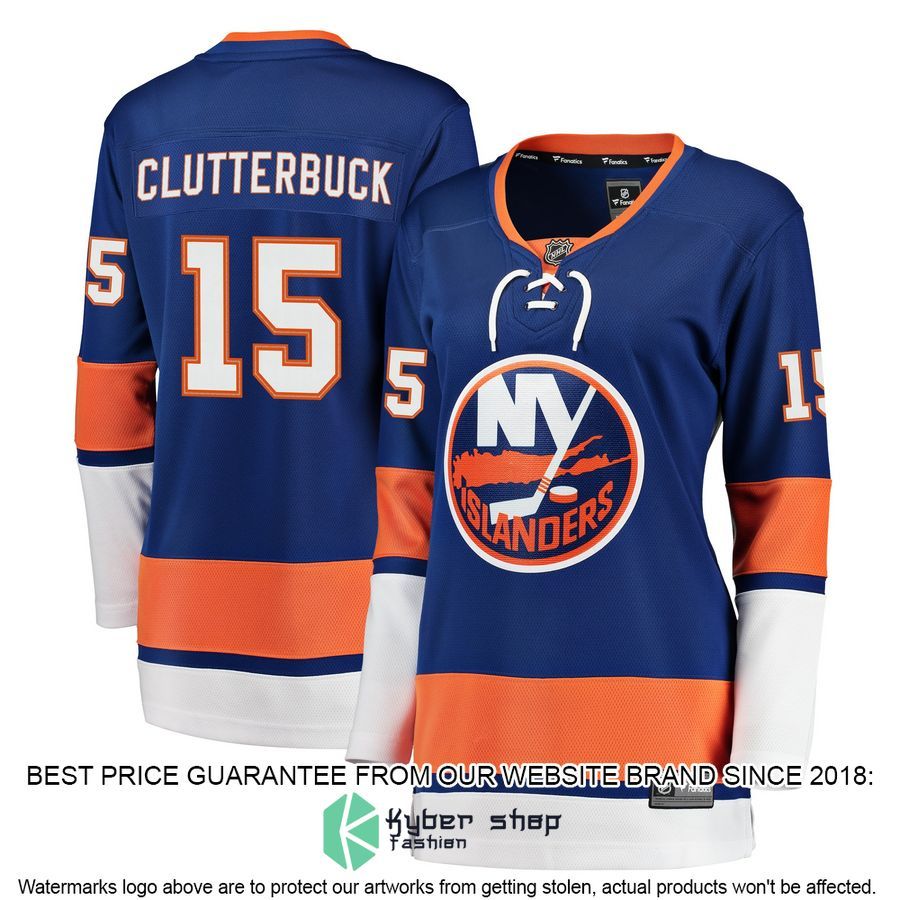 Cal Clutterbuck New York Islanders Women's Royal Hockey Jersey 4 Cal Clutterbuck New York Islanders Women's Royal Hockey Jersey word3