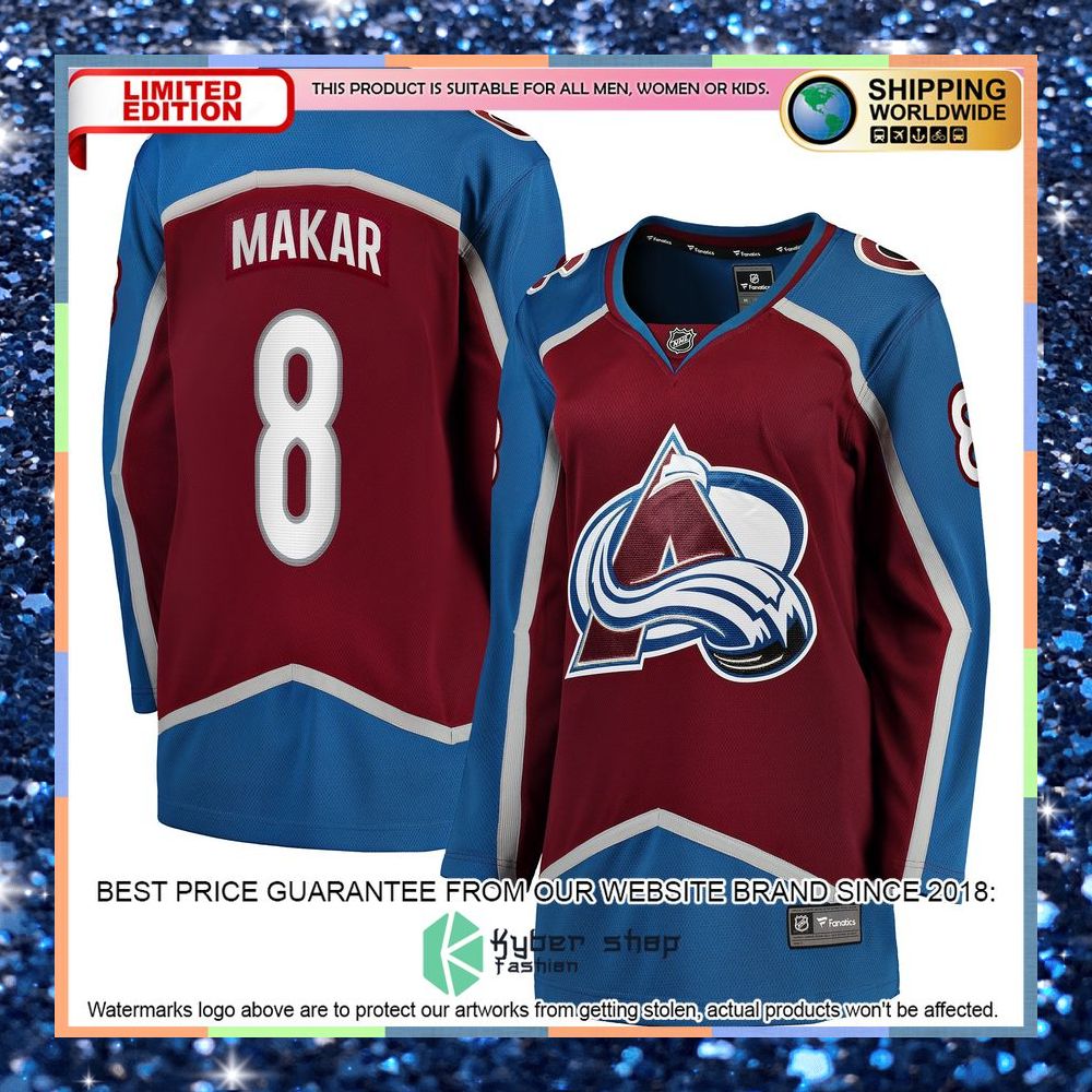 Cale Makar Colorado Avalanche Women's Home Premier Burgundy Hockey Jersey 6 Cale Makar Colorado Avalanche Women's Home Premier Burgundy Hockey Jersey word3
