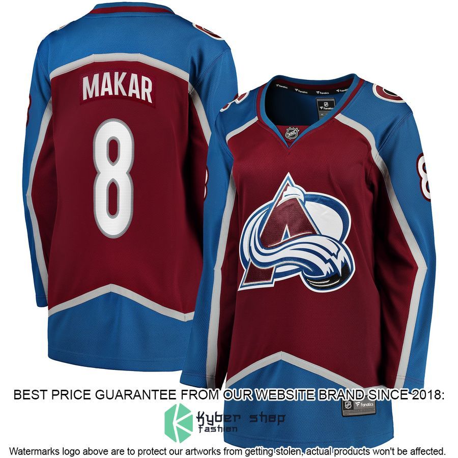 Cale Makar Colorado Avalanche Women's Home Premier Burgundy Hockey Jersey 4 Cale Makar Colorado Avalanche Women's Home Premier Burgundy Hockey Jersey word3