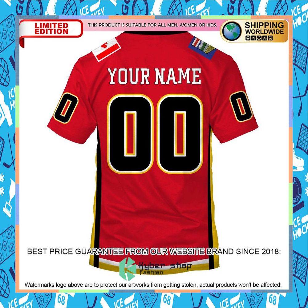 Calgary Flames CUSTOM Shirt, Hoodie 12 Calgary Flames CUSTOM Shirt, Hoodie word1