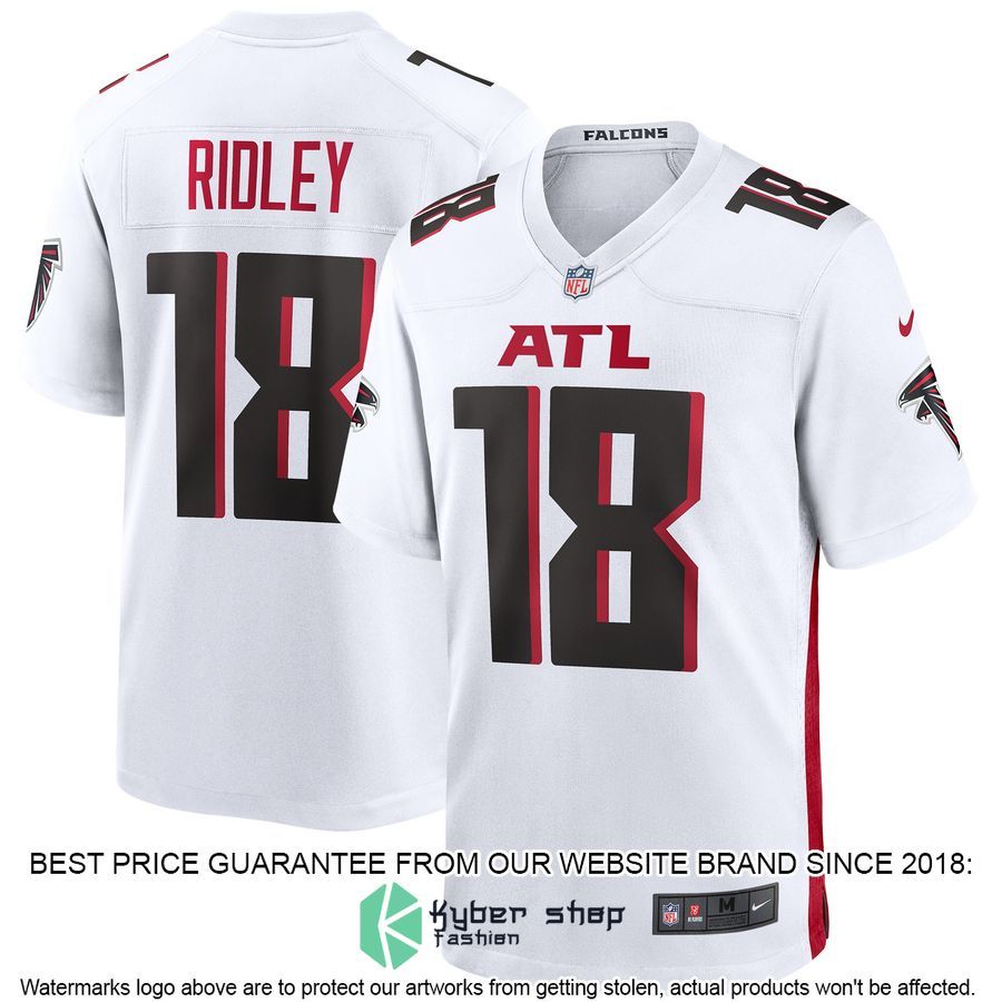 Calvin Ridley Atlanta Falcons White Football Jersey