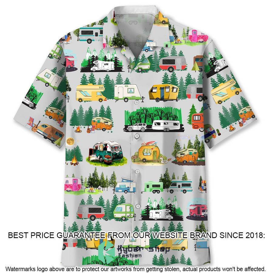 Camping Lovers Hawaiian Shirt
