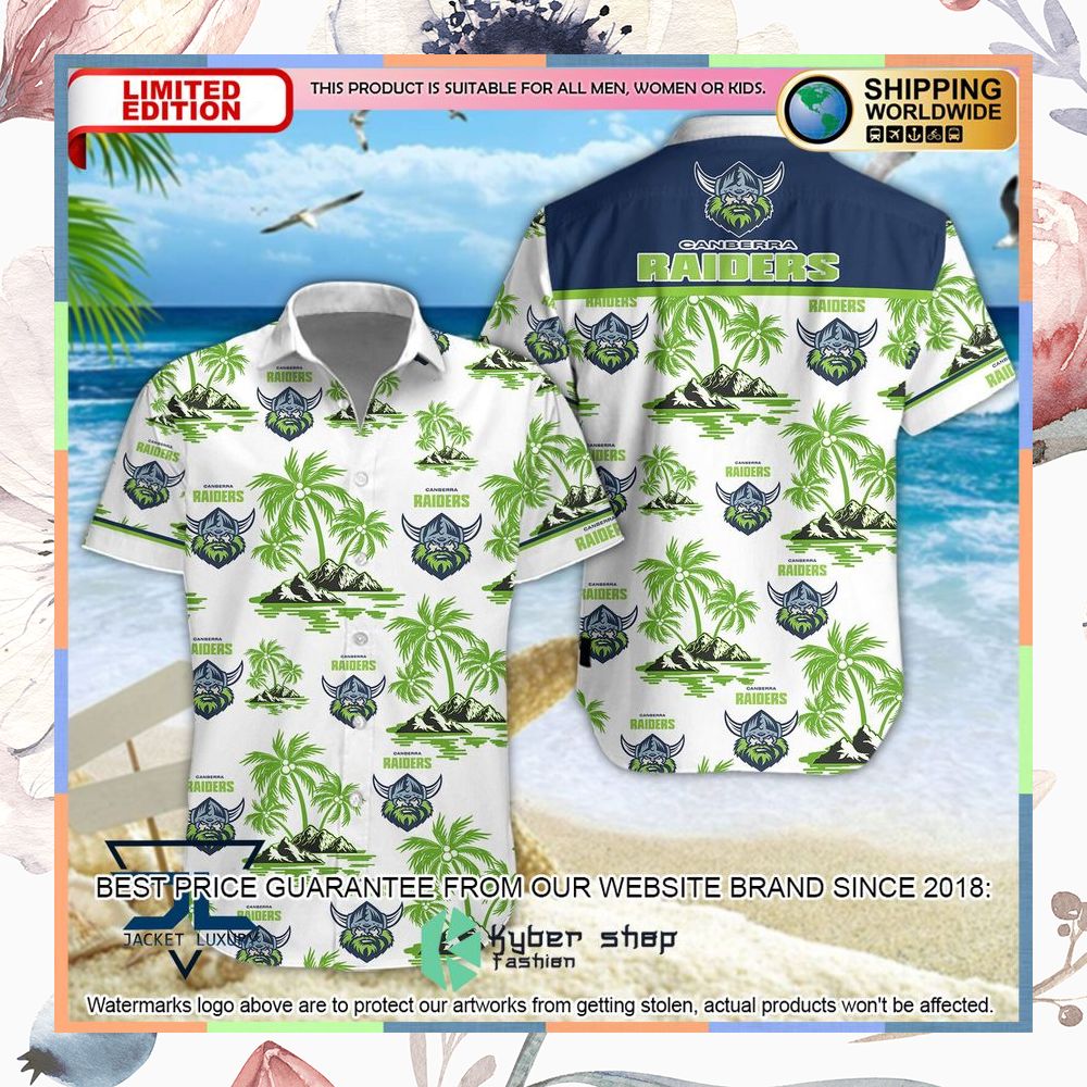 Canberra Raiders Hawaiian Shirt, Shorts 5 Canberra Raiders Hawaiian Shirt, Shorts word1
