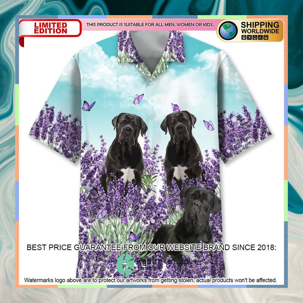 Cane Corso Lavender Hawaiian Shirt 3 Cane Corso Lavender Hawaiian Shirt word1