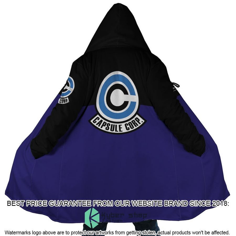 Capsule Corp Dragon Ball Z Hooded Cloak word3