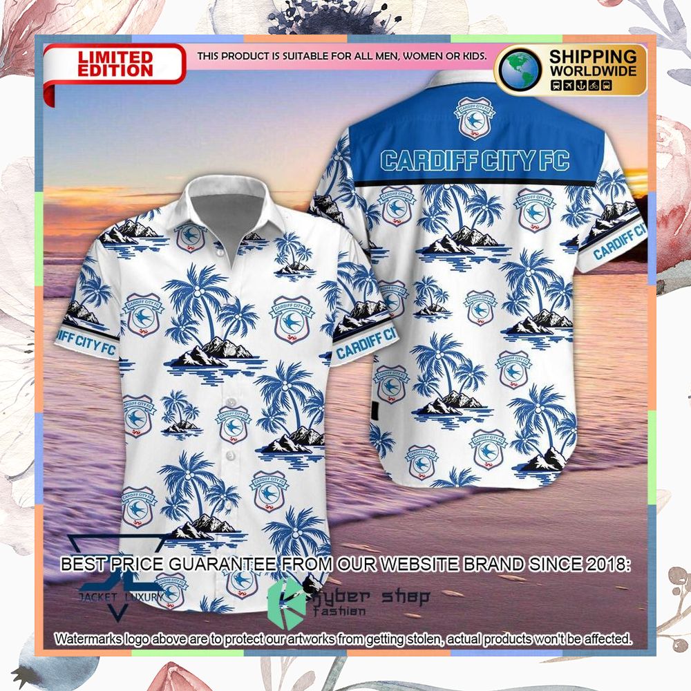 Cardiff City F.C Palm Tree Hawaiian Shirt, Shorts 5 Cardiff City F.C Palm Tree Hawaiian Shirt, Shorts word2