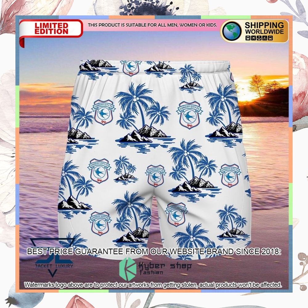 Cardiff City F.C Palm Tree Hawaiian Shirt, Shorts 6 Cardiff City F.C Palm Tree Hawaiian Shirt, Shorts word2