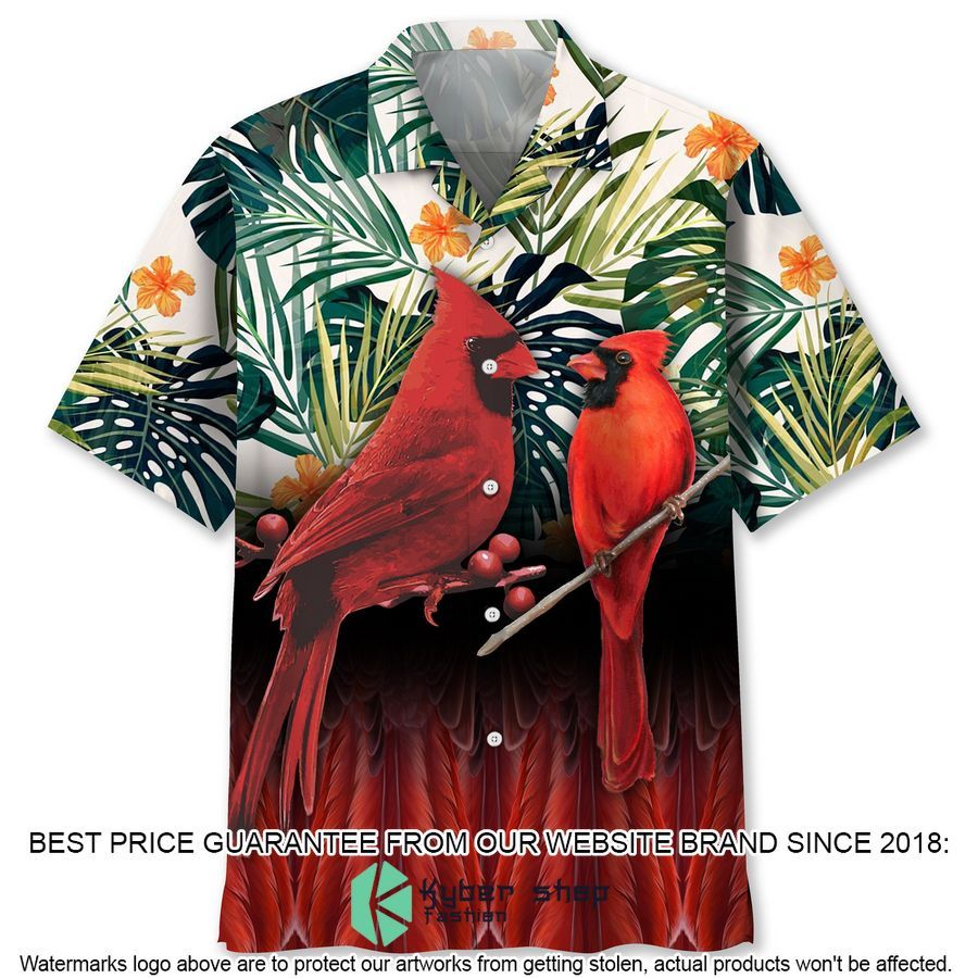 Cardigan Bird Hawaiian Shirt