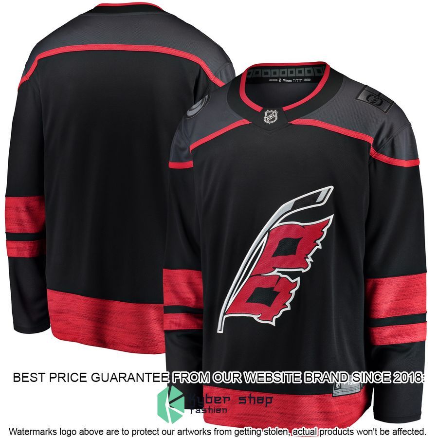 Carolina Hurricanes Alternate Black Hockey Jersey
