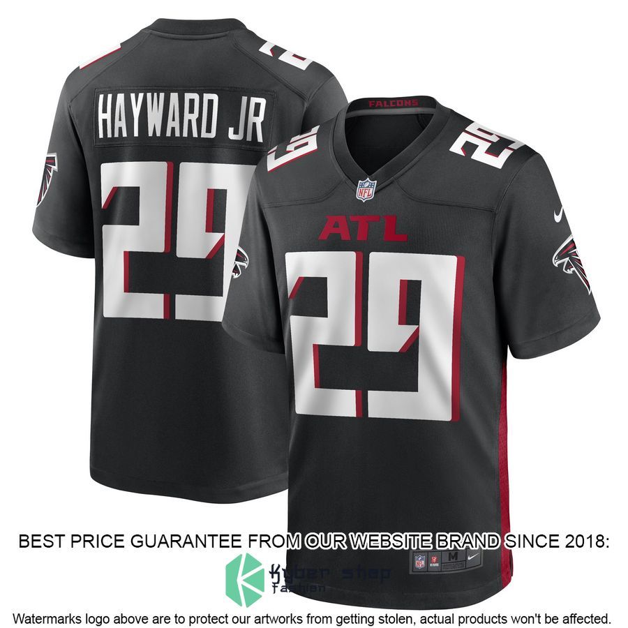 Casey Hayward Atlanta Falcons Black Football Jersey