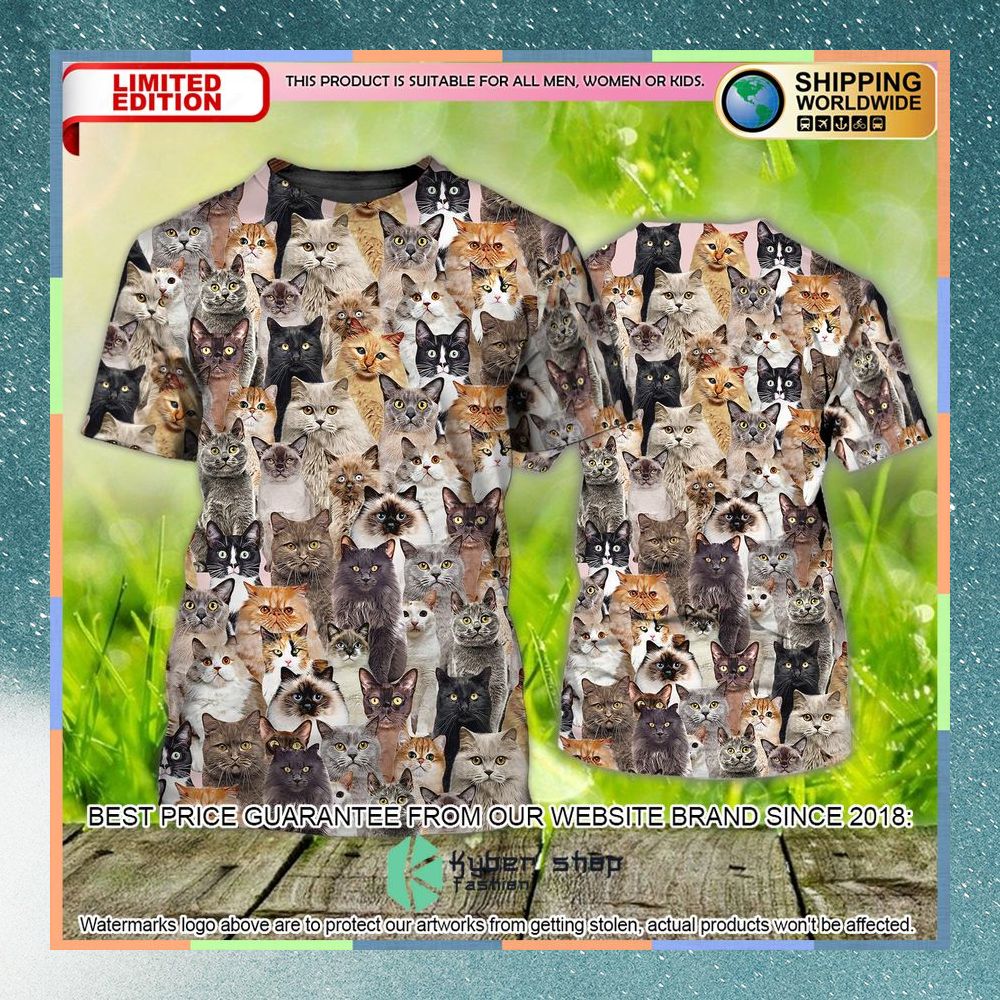 Cats Shirt, Hoodie 6 Cats Shirt, Hoodie word1