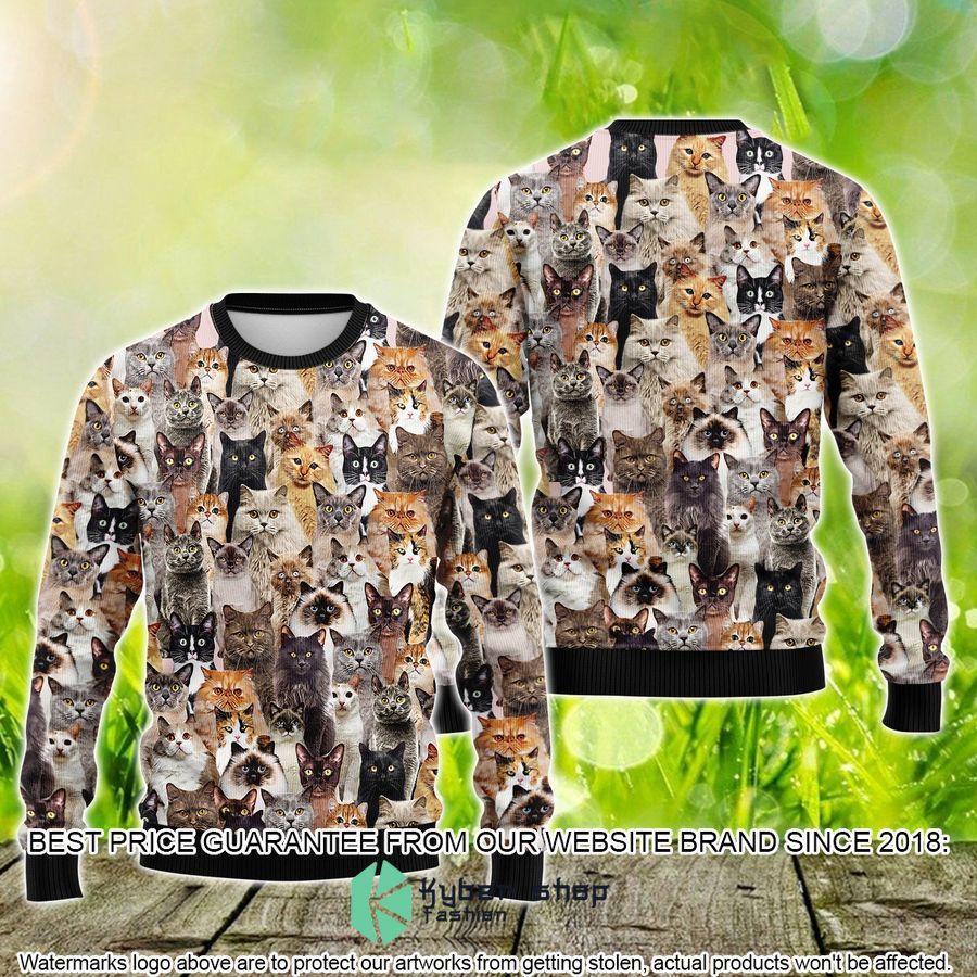 Cats Shirt, Hoodie 3 Cats Shirt, Hoodie word1