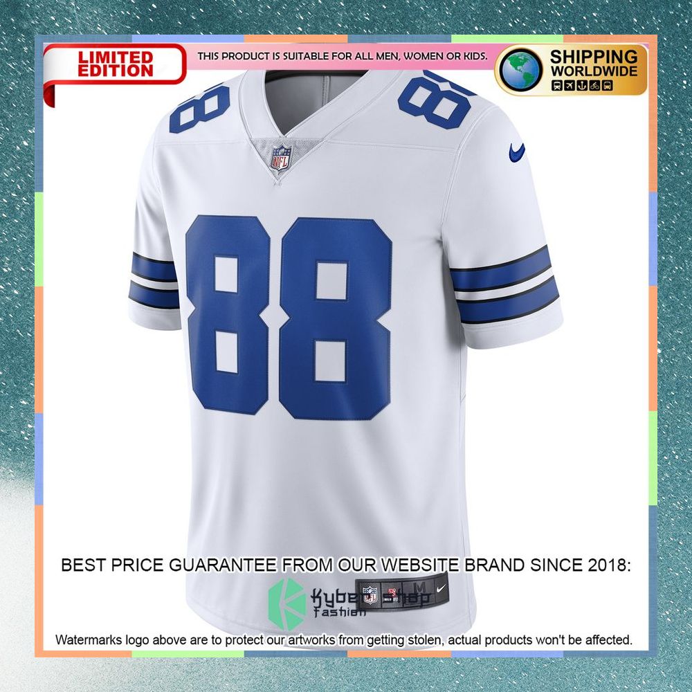 CeeDee Lamb Dallas Cowboys Vapor White Football Jersey 6 CeeDee Lamb Dallas Cowboys Vapor White Football Jersey word1