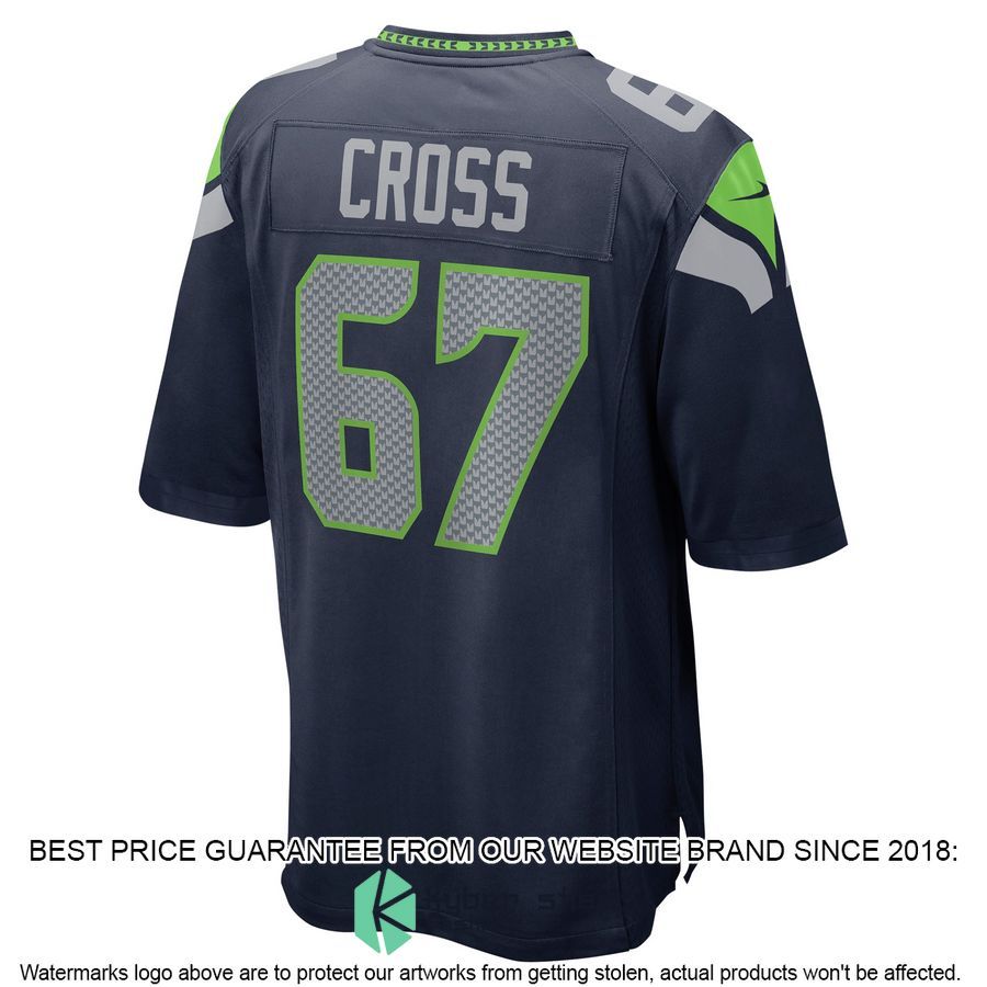 Charles Cross Seattle Seahawks 2022 NFL Draft First Round Pick College Navy Football Jersey 3 Charles Cross Seattle Seahawks 2022 NFL Draft First Round Pick College Navy Football Jersey word1
